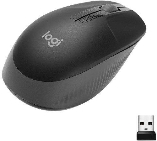 Мышь/ Logitech Wireless Mouse M190 CHARCOAL Мышь/ Logitech Wireless Mouse M190 CHARCOAL