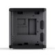Корпус без блока питания/ Case JONSBO TK-1 Black 2.0, Mini-Tower, no fan, 1xUSB-A 3.2 + 1xUSB-C 3.2, mATX, mITX Black