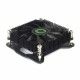 Кулер CPU/ Gamemax E89X (50W, 4-pin PWM, 18mm, Al/Cu, 1x80mm, 55CFM, 30dBA, 2900RPM, S: 1200/115X, black)