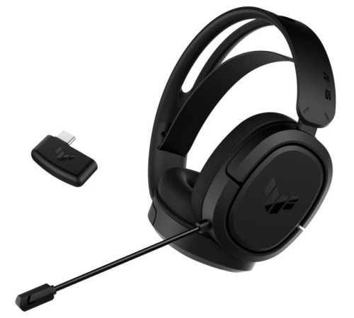 Гарнитура ASUS TUF GAMING H1 WIRELESS, 2.4GHz, USB Type C,USB 2.0, 295g, 20Hz~20kHz