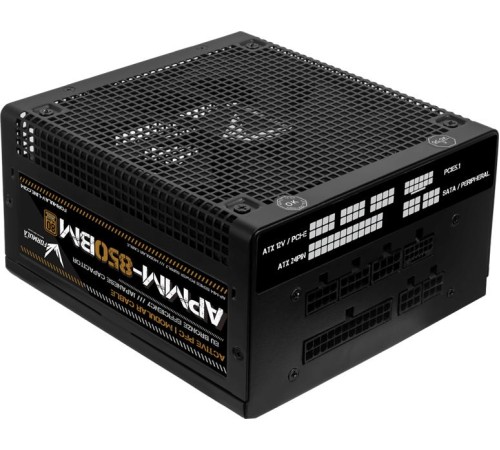 Блок питания Formula V Line APMM-850BM, 850W, ATX3.1/PCIe5.1, APFC, 80+ Bronze, 12cm Fan, Full Modular Блок питания Formula V Line APMM-850BM, 850W, ATX3.1/PCIe5.1, APFC, 80+ Bronze, 12cm Fan, Full Modular