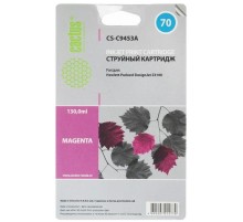 -/ Картридж струйный Cactus CS-C9453A №70 пурпурный (130мл) для HP DJ Z3100