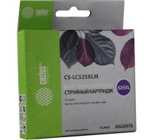 -/ Картридж струйный Cactus CS-LC525XLM пурпурный (14.4мл) для Brother DCP-J100/J105/J200