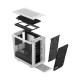 Корпус ПК без блока питания/ Case Fractal Design Meshify 2 Mini TG Clear Tint, Mini-Tower, 1x120mm + 1x140mm, 2xUSB-A 3.2 + 1xUSB 3.2 Type-C mATX, mITX, mDTX White