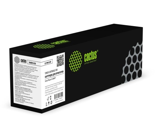 -/ Картридж лазерный Cactus CS-PH6128Y 106R01458 желтый (2500стр.) для Xerox Phaser 6128
