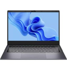 Ноутбук/ CHUWI GemiBook Xpro 14.1"(1920x1080 IPS)/Intel  N100(0.8Ghz)/8192Mb/256SSDGb/noDVD/Int:Intel UHD Graphics/Cam/BT/WiFi/38WHr/war 1y/1.46kg/Grey/Win11Home + мышь