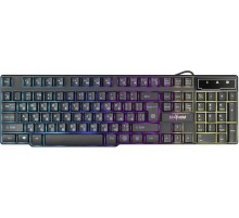 Defender Проводная игровая клавиатура Mayhem GK-360DL RU,RGB подсветка,19 Anti-Ghost