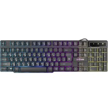 Defender Проводная игровая клавиатура Mayhem GK-360DL RU,RGB подсветка,19 Anti-Ghost