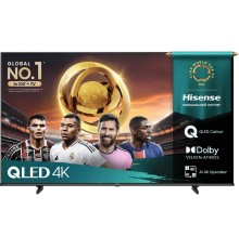 Телевизор ЖК 50'' Hisense/ 50", QLED, Ultra HD, Smart TV (ОС VIDAA U9), Wi-Fi, DVB-T2/T/C/S2/S, 2х7W, CI+(1.4), 3хHDMI, 2хUSB, Works with Alexa, Alexa Built-in, VIDAA Voice, Yandex, Black 2025