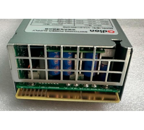 Блок питания серверный/ Server power supply Qdion Model U1A-D11600-DRB P/N:99MAD11600I1170311 CRPS 1U Module 1600W Efficiency 80 Plus Platinum, Gold Finger (option), Cable connector: C14 Блок питания серверный/ Server power supply Qdion Model U1A-D11600-DRB P/N:99MAD11600I1170311 CRPS 1U Module 1600W Efficiency 80 Plus Platinum, Gold Finger (option), Cable connector: C14