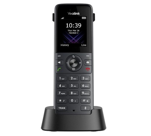 Трубка YEALINK DECT трубка W74H, экран 1.8", виброоповещение, FNR, BT, 3.5 mm, для W70B/W71P/W73P/W74P/W76P/W79P/W75/W80/W90, шт Трубка YEALINK DECT трубка W74H, экран 1.8", виброоповещение, FNR, BT, 3.5 mm, для W70B/W71P/W73P/W74P/W76P/W79P/W75/W80/W90, шт
