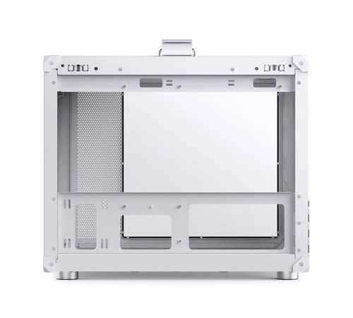Корпус без блока питания/ Case JONSBO C6 MAX Handle, Mini-Tower, TG, no fan, 1xUSB-A 3.0 + 1xUSB-C 3.1, mATX, mITX White