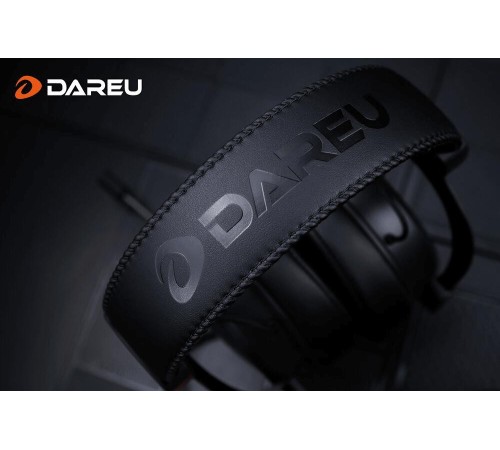 Гарнитура игровая проводная Dareu EH925s Pro Black (черный), подсветка RGB, съемный микрофон с шумоподавлением, подключение USB, длина кабеля 2,2м Гарнитура игровая проводная Dareu EH925s Pro Black (черный), подсветка RGB, съемный микрофон с шумоподавлением, подключение USB, длина кабеля 2,2м