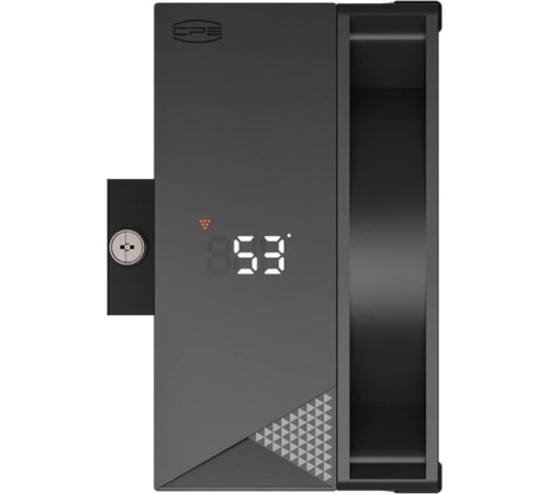 Кулер для процессора PCCooler RT500 Digital BK, 120mm FAN, 5 HEAT PIPES, 4-PIN PWM, 500-2200 RPM, 34.9 DBA, HYDRO BEARING, LED temp., LGA 1851/1700/1200/115X, AMD AM5/AM4