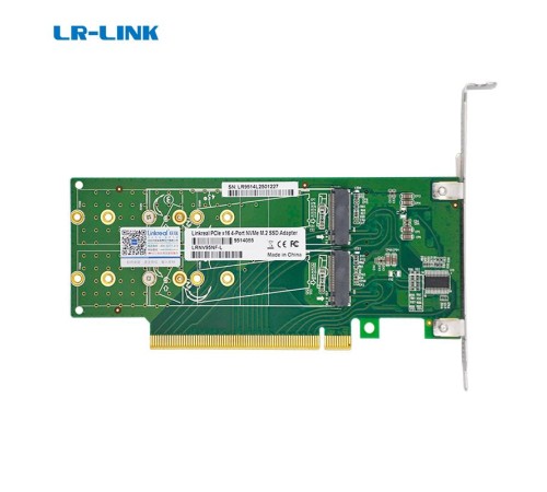 Адаптер для SSD/ PCIe x16 to 4-Port M.2 NVMe SSD Adapter Адаптер для SSD/ PCIe x16 to 4-Port M.2 NVMe SSD Adapter