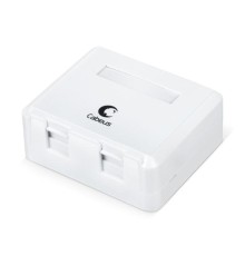 Корпус розетки Cabeus MB-2 Корпус внешней настенной розетки на 2 Keystone