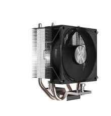 Кулер для процессора PCCooler R200 S115X/1200/1700/AM4/AM5 (TDP 110W, 90mm Non LED Fan, 2 тепловые трубки 6мм, 2200RPM, 28,3dBa)