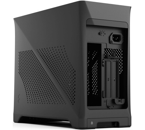 Корпус ПК без блока питания/ Case Fractal Design Era 2, Mini-Tower, 2x120mm, 2xUSB-A 3.0 + 1xUSB 3.2 Type-C, SFX PSU Support, mITX Charcoal Gray