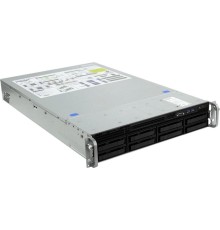 Серверная платформа YADRO 2U X2-200/2x4214R/8x3.5/2.5 SAS/SATA/no DIMM(24)/2x10Gbe/2x1300W/2x1,5m C13-C14/Rails/1YWty9x5