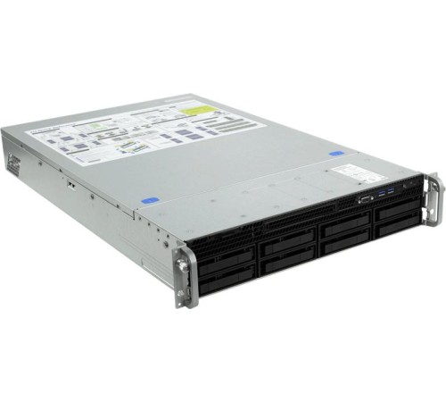 Серверная платформа YADRO 2U X2-200/2x6246/8x3.5/2.5 SAS/SATA/no DIMM(24)/2x10Gbe/2x1300W/2x1,5m C13-C14/Rails/1YWty9x5