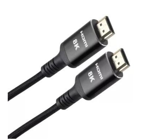 Кабель/ Кабель HDMI 19M/M,ver. 2.1 8KX60Hz (Econom) оплетка 2m iOpen <ACG859B-2.0>