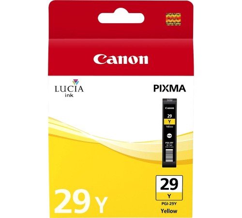 Струйные картриджи/ IJ CARTRIDGE PGI-29 Y EUR/OCN Струйные картриджи/ IJ CARTRIDGE PGI-29 Y EUR/OCN