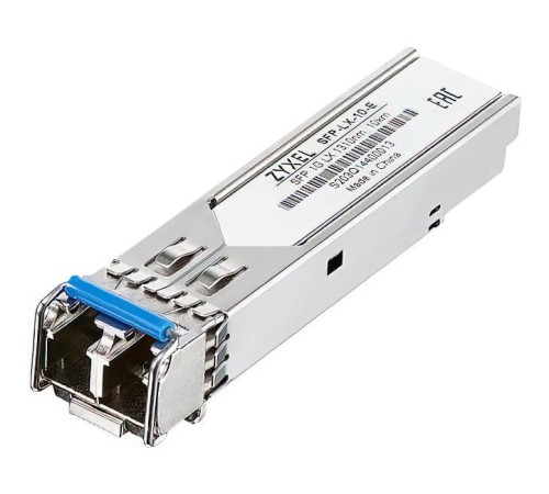 Трансивер/ ZYXEL SFP-LX-10-E (pack of 10 pcs), SFP transceiver single mode, SFP, LC, 1310nm, 10 km Трансивер/ ZYXEL SFP-LX-10-E (pack of 10 pcs), SFP transceiver single mode, SFP, LC, 1310nm, 10 km