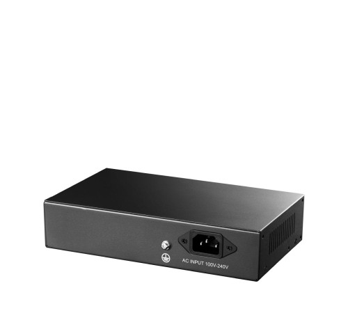 Коммутатор/ 8-10/100/1000 BASE-T Gigabit ports, 2-1000 BASE-X SFP Slot, 8-port IEEE 802.3at PoE+ Injector, Supports PoE power up to 30W for each PoE port, Extend Mode (Port#7 and #8 support transmit distance up to 250m at 10 Mbps ), Port Lightning  Protec
