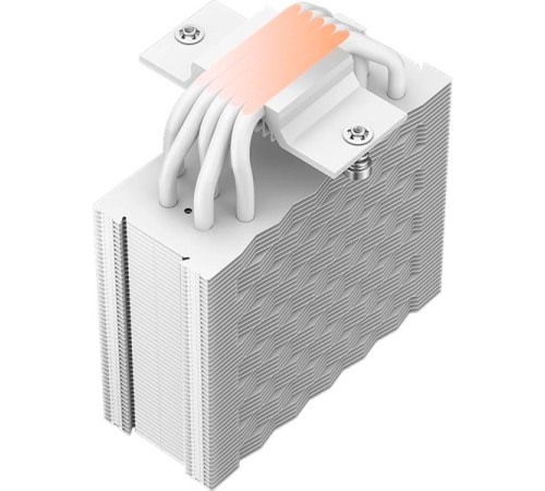 Кулер для процессора PCCooler RZ500 WH, 120mm FAN, 5 HEAT PIPES, 4-PIN PWM, 500-2200 RPM, 32 DBA, FDB BEARING, LGA 1851/1700/1200/115X, AMD AM5/AM4