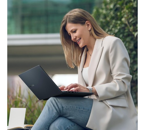 Ноутбук/ ASUS B1503CVA-S74861 15.6"(1920x1080 (матовый) WVA)/Intel Core 3 100U(1.2Ghz)/16384Mb/512PCISSDGb/noDVD/Int:Intel UHD Graphics/Cam/BT/WiFi/42WHr/war 1y/1.64kg/Gentle Grey/DOS