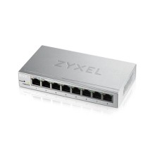 Коммутатор Smart L2 коммутатор Zyxel GS1200-8, 8xGE, настольный, бесшумный, с поддержкой VLAN, IGMP, QoS и Link Aggregation
