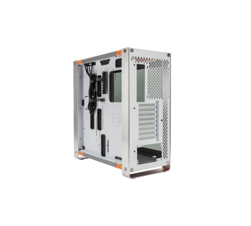 Корпус без блока питания/ Case InWin Dubili, Full-Tower, TG, 4x140mm, 2xUSB-A 3.2 + 1xUSB-C 3.2, E-ATX, ATX, mATX, mITX Titanium Grey