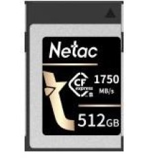 Носитель информации Netac CF2000 CFexpress™ PCIe Gen 3x2 Type B cards 512GB, R/W up to 1750MB/1650MB/s