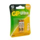 Алкалиновые батарейки GP Ultra Alkaline 24А AАA - 2 шт. на блистере