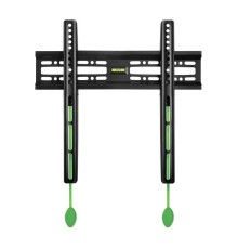 Кронштейн ONKRON/ 32-65" макс. 400*400, наклон 0º, поворот 0º, от стены 30мм, вес до 50кг, черный