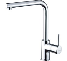 Смеситель RIVELATO Rivelato Смеситель для кухни Vico Г-обр. D-35мм, монтаж: вертикально на раковину, материал: латунь, цвет: хром