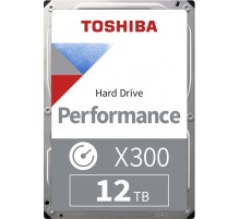 Жесткий диск/ HDD Toshiba X300 SATA3 12Tb 3.5" 7200 256Mb 1 year warranty