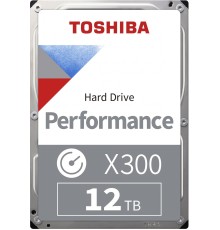 Жесткий диск/ HDD Toshiba X300 SATA3 12Tb 3.5" 7200 256Mb 1 year warranty