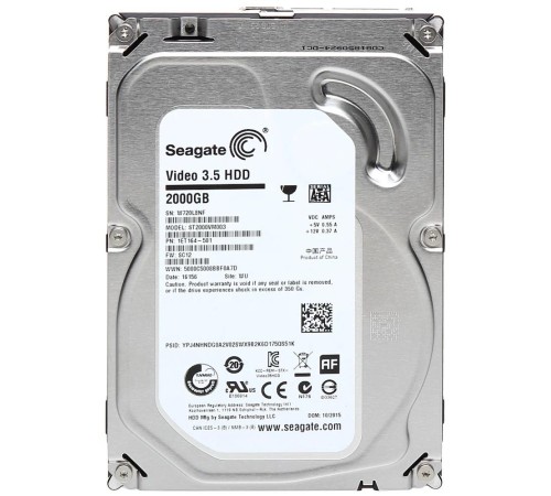 Жесткий диск/ HDD Seagate SATA3 2Tb Video 5900 RPM 64Mb 1 year warranty (replacement ST2000VX008, WD20PURZ, ST2000DM005, WD20EARZ) Жесткий диск/ HDD Seagate SATA3 2Tb Video 5900 RPM 64Mb 1 year warranty (replacement ST2000VX008, WD20PURZ, ST2000DM005, WD20EARZ)