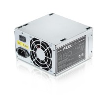 Блок питания 450Вт/ Power Supply Foxline, 450W, ATX, NOPFC, 80FAN, 2xSATA, 2xPATA, 1xFDD, 24+4