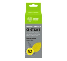 -/ Чернила Cactus CS-GT52YB M0H56AE желтый 100мл для DeskJet GT 5810/5820/5812/5822