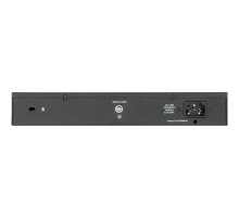 Коммутатор D-Link Настраиваемый L2 PoE-коммутатор, 8х1000Base-T PoE  (2 порта 802.3bt 90 Вт), 2x1000Base-X SFP, PoE-бюджет 242 Вт