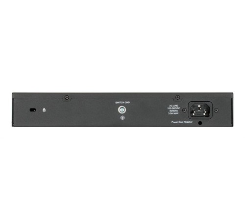 Коммутатор D-Link Настраиваемый L2 PoE-коммутатор, 8х1000Base-T PoE  (2 порта 802.3bt 90 Вт), 2x1000Base-X SFP, PoE-бюджет 242 Вт