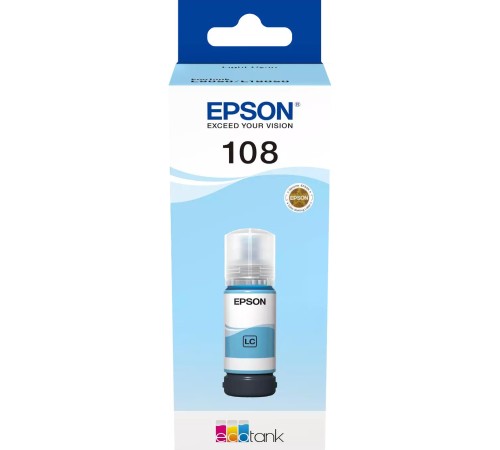 Чернила/ EPSON 108 LIGHT CYAN INK Чернила/ EPSON 108 LIGHT CYAN INK