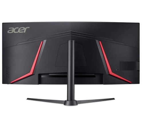 Монитор 34'' ACER Nitro XZ342CUV3bmiiphx,ZeroFrame,Curved 1500R Black,21:9,VA,3440x1440,1ms,400cd,180Hz,2xHDMI(2.0)+1xDP(1.4)+SPK+Audio out,Speakers 2Wx2,sync: FreeSync Premium,hdr: HDR 400,H.Adj.100