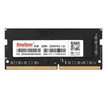оперативная память Kingspec DDR4 SO-DIMM 8GB 3200MHz CL17 1x8GB 1.2V 260-pin