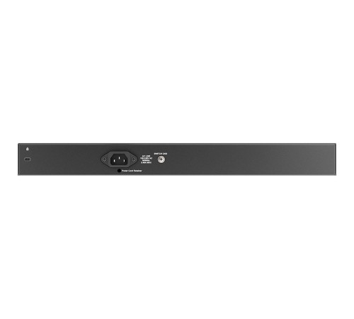 Коммутатор/ DGS-1210-28MP/ME Managed L2 Metro Ethernet Switch 24x1000Base-T PoE, 4x1000Base-X SFP, PoE Budget 370W, Surge 6KV, CLI, RJ45 Console, Dying Gasp