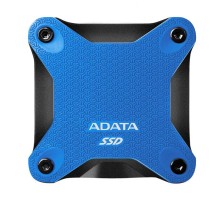 Внешний накопитель Внешний SSD 512GB USB 3.2 Gen 2 (USB 10Gbps) R550/W480MB/s 3D NAND COLOR BOX синий