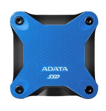 Внешний накопитель Внешний SSD 1TB USB 3.2 Gen 2 (USB 10Gbps) R550/W480MB/s 3D NAND COLOR BOX синий