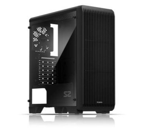 Корпус ZALMAN S2, ATX, BLACK, WINDOW, 2x3.5", 2x2.5", 2xUSB2.0, 1xUSB3.0, REAR 1x120mm (незначительное повреждение коробки)